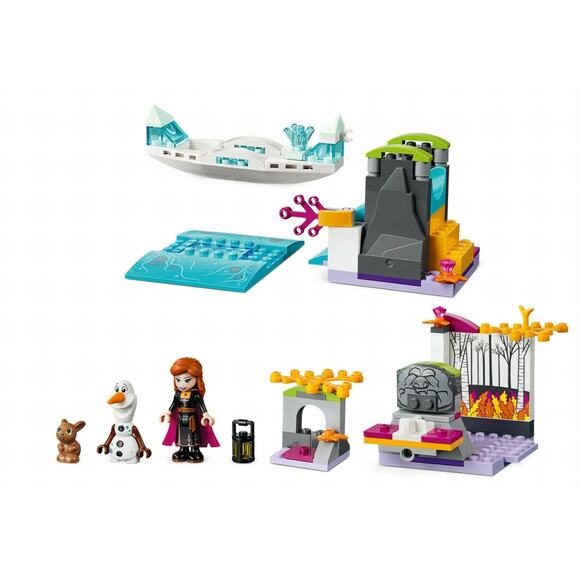 New LEGO 41165 Frozen 2 Anna's Canoe Expedition w/ Olaf Bunny Minifigs FREE SHIP - Picture 5 of 7